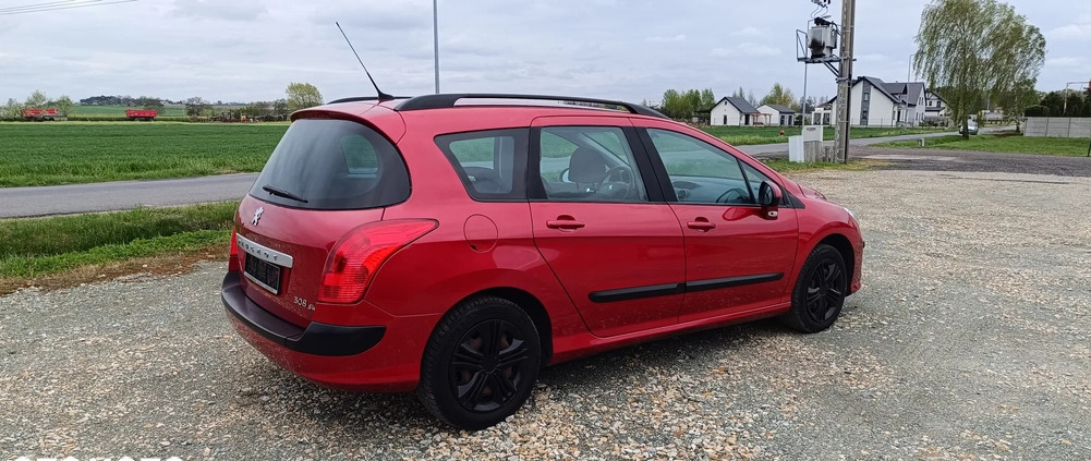 Peugeot 308 cena 11500 przebieg: 257000, rok produkcji 2008 z Pleszew małe 79